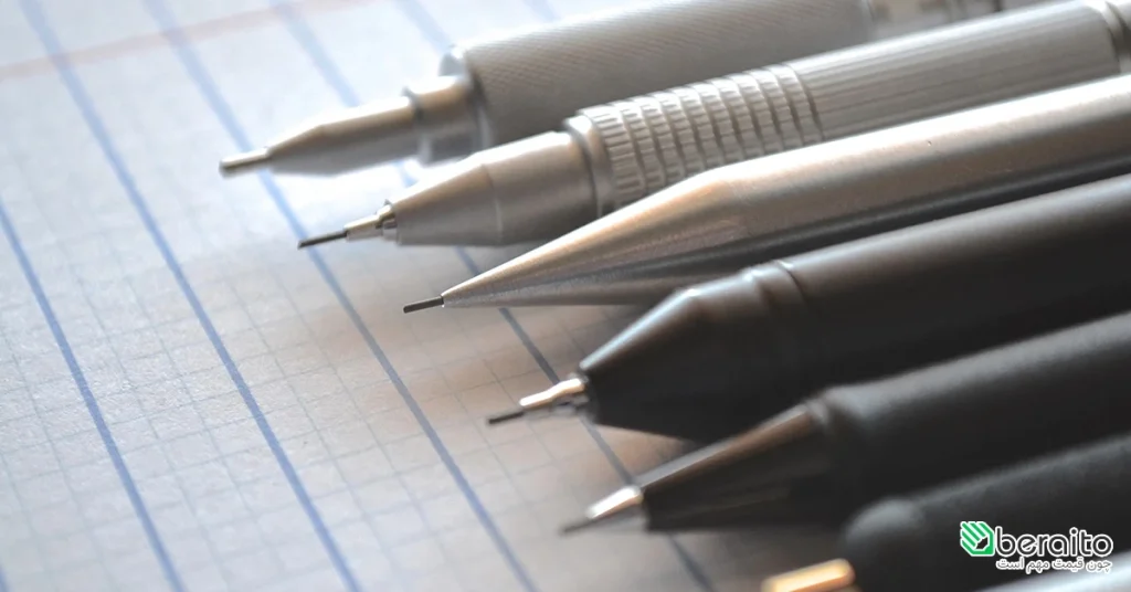 اجزای مداد مکانیکی