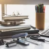 لوازم اداری برای یک میز کار مرتب لوازم اداری برای میز کار مرتب