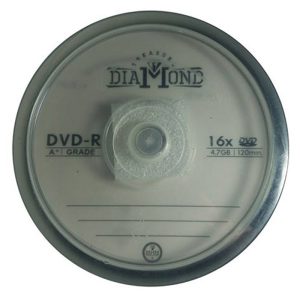 دی وی دی خام دیاموند بسته 50 عددی مدل Diamond DVD-R