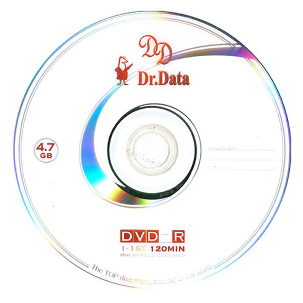 دی وی دی خام دکتر دیتا پک 50 عددی مدل Dr.Data DVD-R