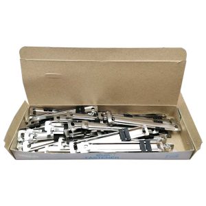 فنر پوشه فلزی شیطونک پلاستیکی طرح واشین بسته 50 عددی