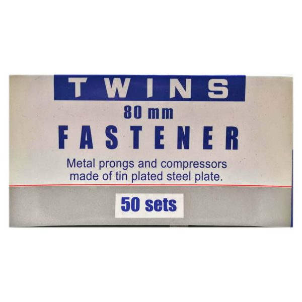 گیره پوشه Twins مدل FASTENER بسته 50 عددی