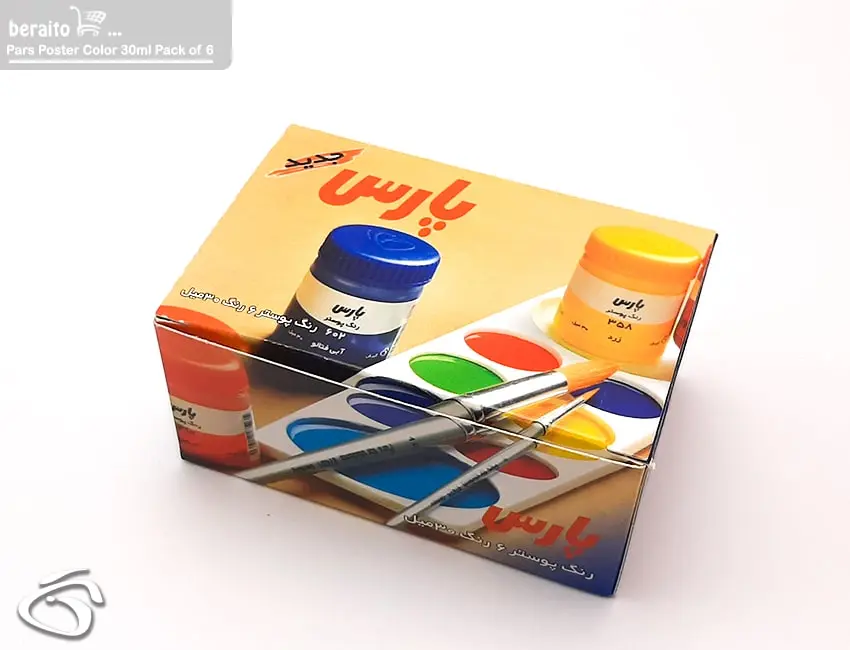 خرید گواش پارس ۶ رنگ