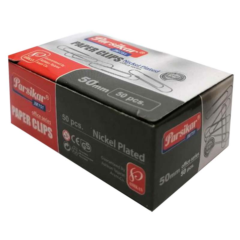کلیپس کاغذ فلزی 5 سانتی متر