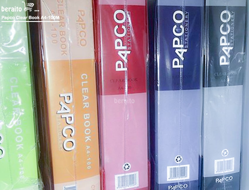 خرید اینترنتی کلیر بوک قاب دار 100 برگ پاپکو PAPCO