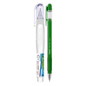 لاک غلط گیر قلمی سی کلاس به همراه 1 عدد خودکار پنتر سبز SP-101