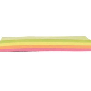 کاغذ یادداشت چسب دار رنگی 7.5 × 5 سانتی متر 100 برگی
