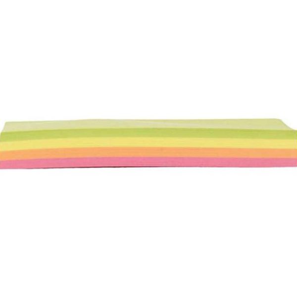 کاغذ یادداشت چسب دار رنگی 7.5 × 5 سانتی متر 100 برگی