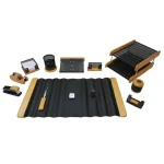 ست رومیزی چوب و فلز 13 تکه وافر