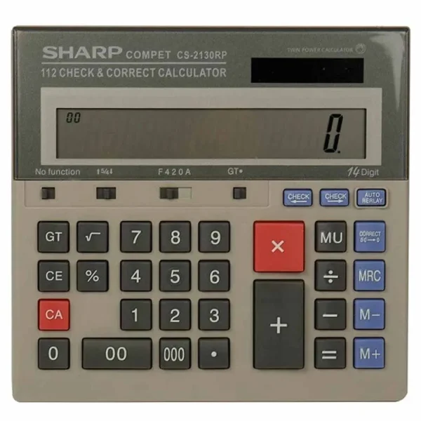 ماشین حساب حسابداری شارپ مدل CS-2130 RP
