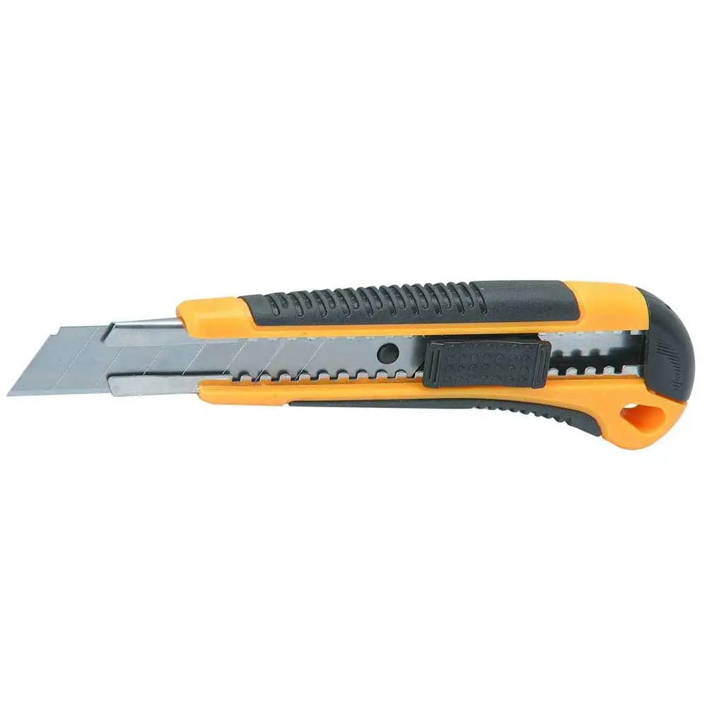 کاتر دسته پلاستیکی سایز بزرگ با قفل اتوماتیک