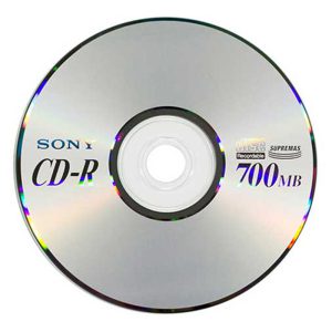 سی دی خام سونی مدل CD-R پک 50 عددی