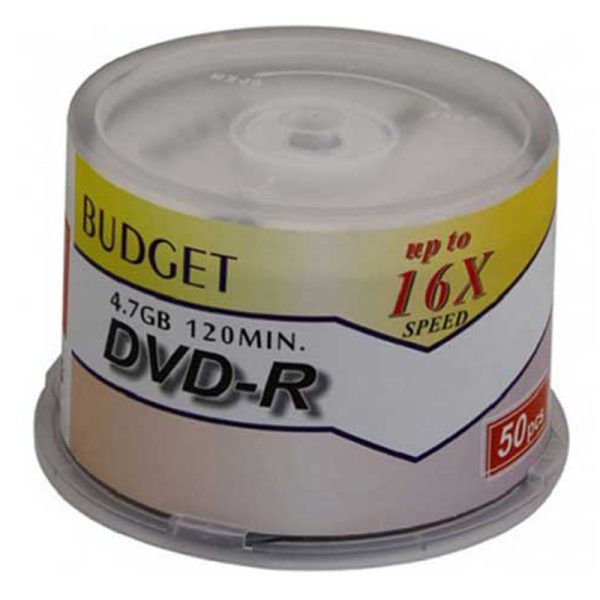 دی وی دی خام باجت مدل DVD-R پک 50 عددی