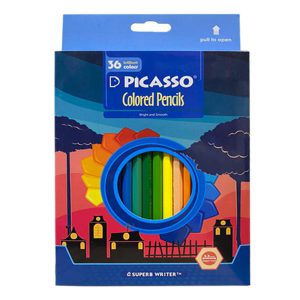 مداد رنگی پیکاسو 36 رنگ جعبه مقوایی