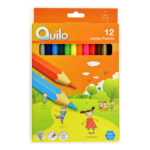 مداد رنگی جامبو کوییلو 12 رنگ جعبه مقوایی کد 634012