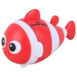 تراش و پاک کن مخزن دار فانتزی طرح ماهی مدل اسکول مکس