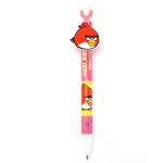 مداد نوکی فانتزی 0.5 میلی متر با گیره طرح Angry Birds