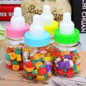 پاک کن فانتزی مدل شیشه شیر طرح جور