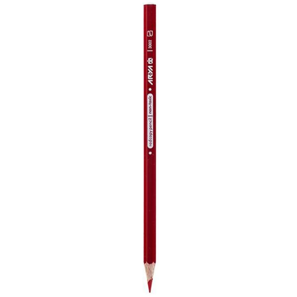مداد قرمز آریا بسته 12 عددی مدل 3002