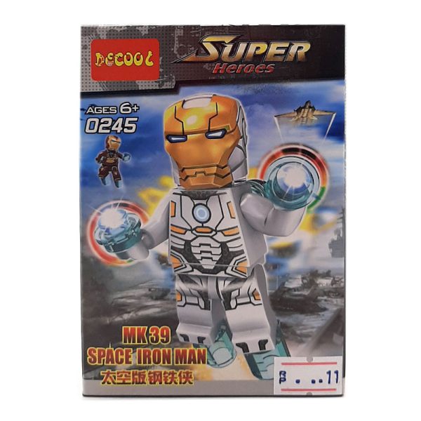 ساختنی دکول سری SUPER HEROES مدل Iron Man MK39 کد 0245
