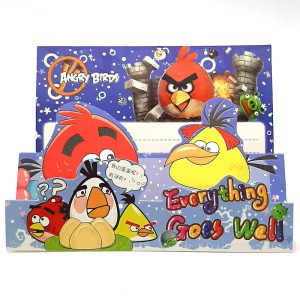 کارت پستال برجسته فانتزی Angry Birds