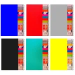 دفتر نقاشی 50 برگ سیمی جلد طلقی طرح ساده