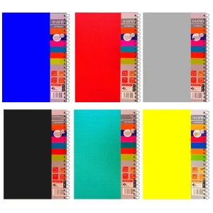 دفتر نقاشی 50 برگ سیمی جلد طلقی طرح ساده