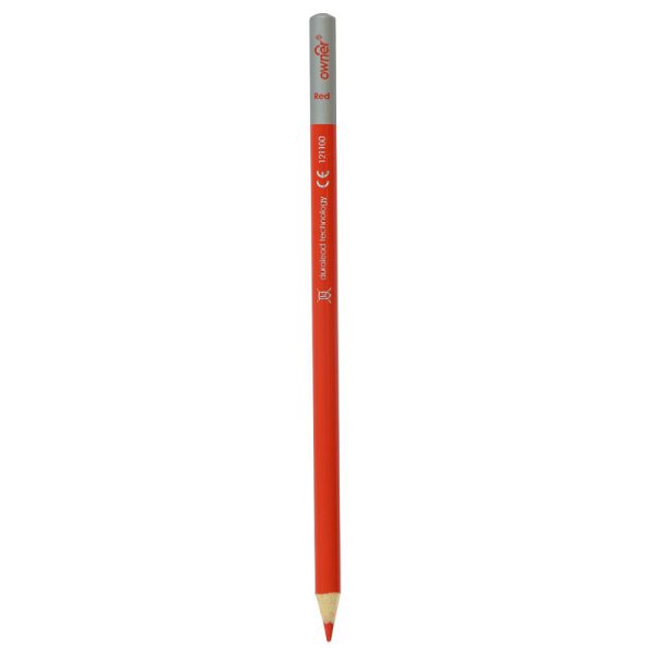مداد قرمز اونر طرح سه گوش مدل Owner 121100