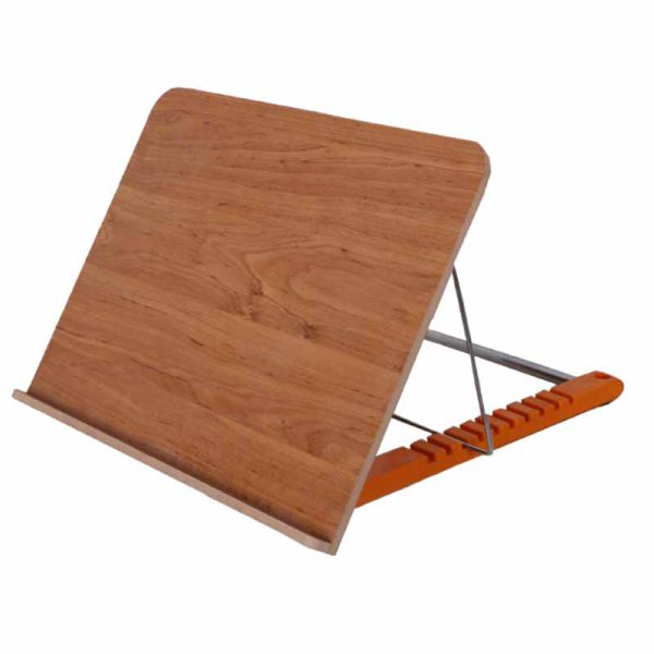 کتابیار چوبی مدل نگین با قابلیت تنظیم ارتفاع
