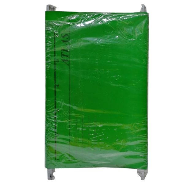 پوشه آویز مقوایی رنگ سبز بسته 10 عددی همراه با سیخ فلزی