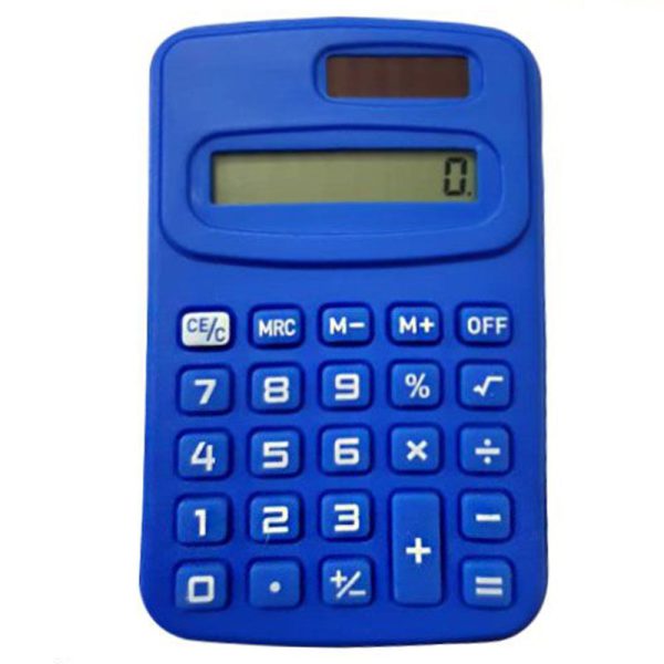 ماشین حساب جیبی کوچک رنگی