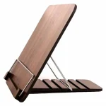 کتابیار چوبی مدل جهان نما با قابلیت تنظیم ارتفاع