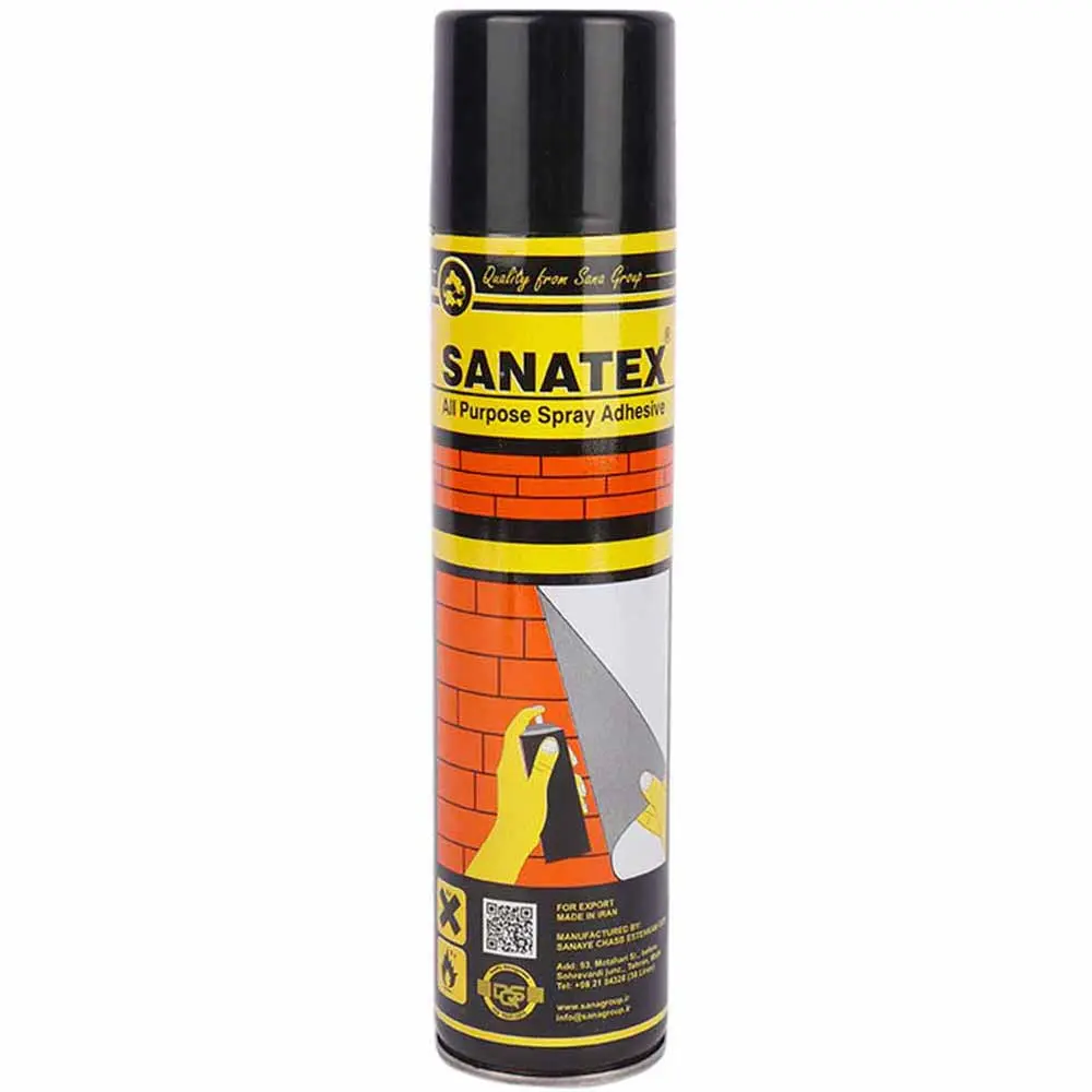 اسپری چسب همه کاره ثناتکس (چسب اعلامیه) حجم 450 میلی لیتر