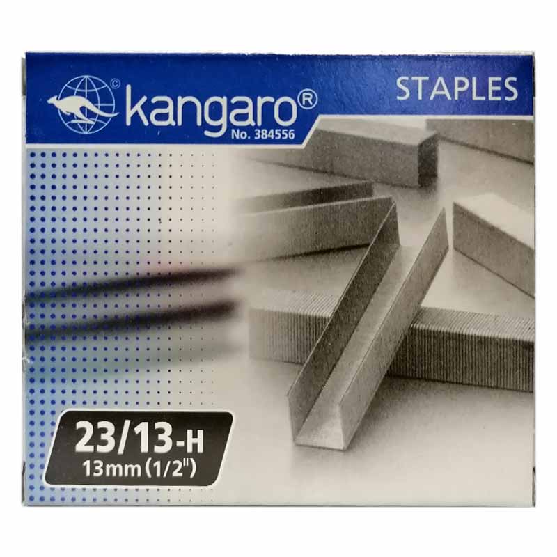 سوزن منگنه سایز 23/13 کانگارو بسته 1000 عددی استیل