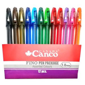 خودکار رنگی کنکو مدل FINO بسته 12 عددی
