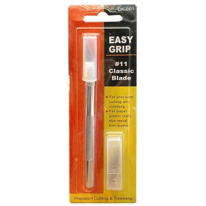 کاتر قلمی بدنه استیل Easy Grip مدل DK-001
