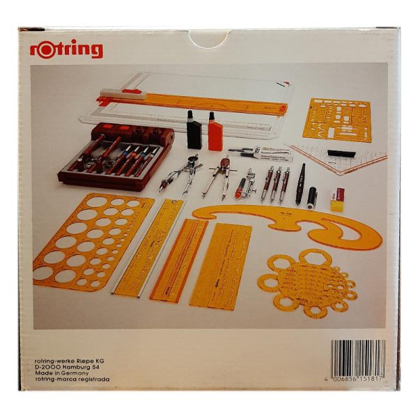 ست راپید دائمی روترینگ مجموعه 8 عددی مدل Isograph Rotring