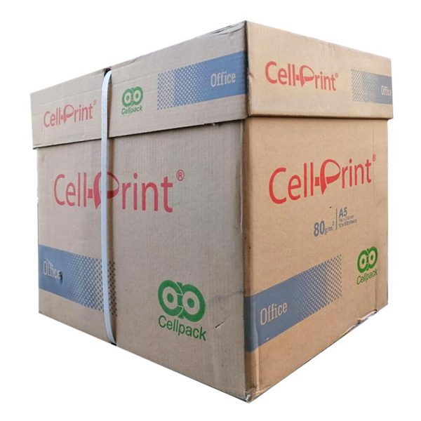 کاغذ A5 سل پرینت کارتن 5000 عددی مدل Cell Print Executive