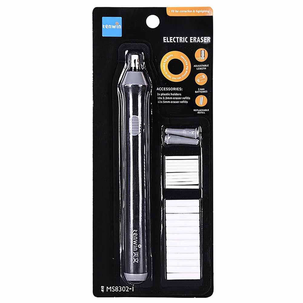 پاک کن برقی بزرگ دو سر به همراه پاک کن یدک