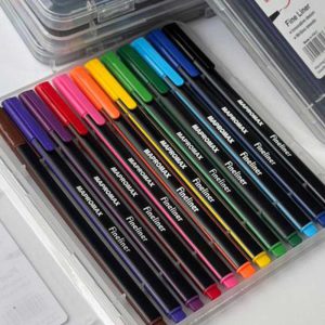 روان نویس نوک نمدی 12 رنگ ماپرومکس کیفی