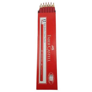 مداد قرمز فابرکاستل کد FABER-CASTELL P-101 بسته 12 عددی