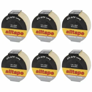 چسب پهن رازی مدل alltape با عرض 5 سانتی متر بسته 6 عددی