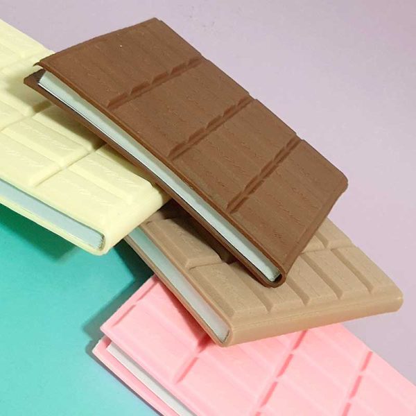 دفترچه یادداشت شکلاتی معطر Hero مدل Milk Chocolate