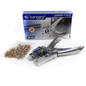دستگاه پانچ و پرچ کن دستی کانگرو مدل Kangaro EP-20 با 100 عدد پرچ