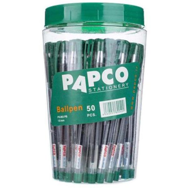خودکار پاپکو 0.7 میل مدل Papco PX-003BP بسته 50 عددی
