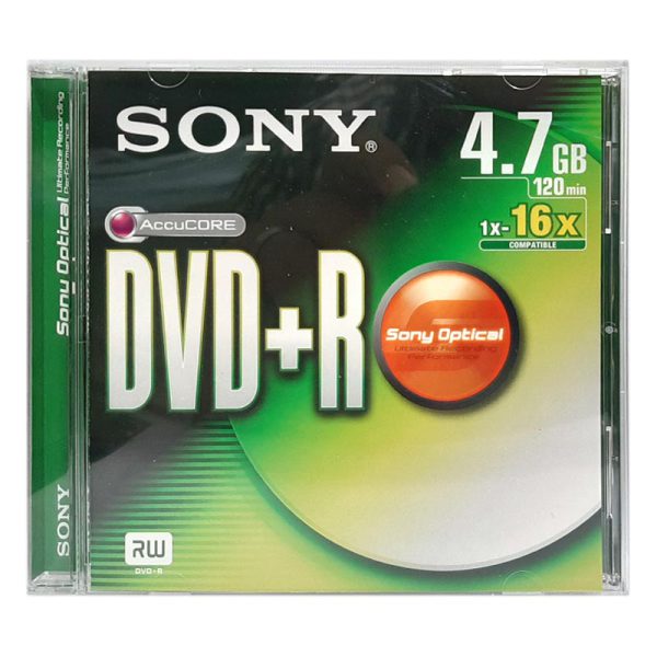 دی وی دی خام سونی قاب دار مدل Sony DVD+R