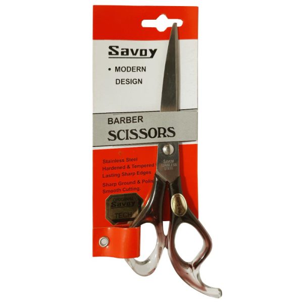 قیچی ساووی دسته عسلی دم دار کوچک مدل Savoy