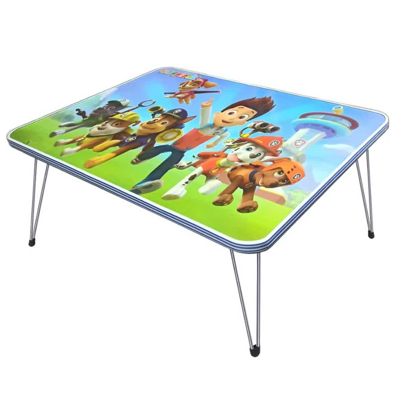 میز تحریر تاشو فانتزی پارس طرح کارتونی سایز 70 چوبی