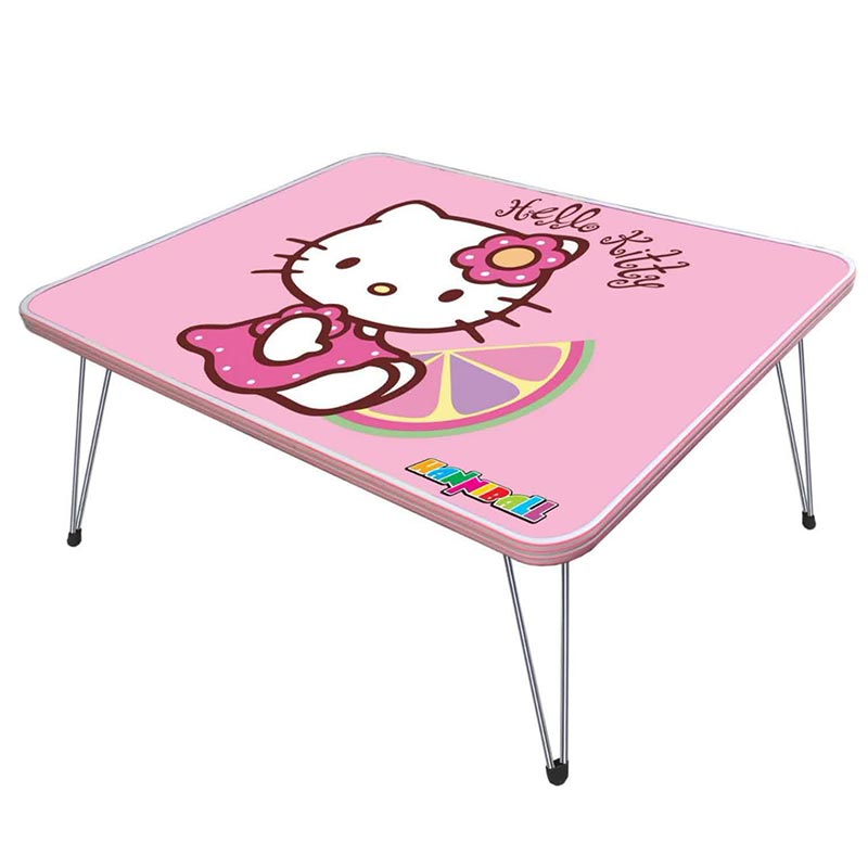 میز تحریر تاشو فانتزی پارس طرح کارتونی سایز 70 چوبی