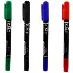 ماژیک CD دو سر رنگ جور